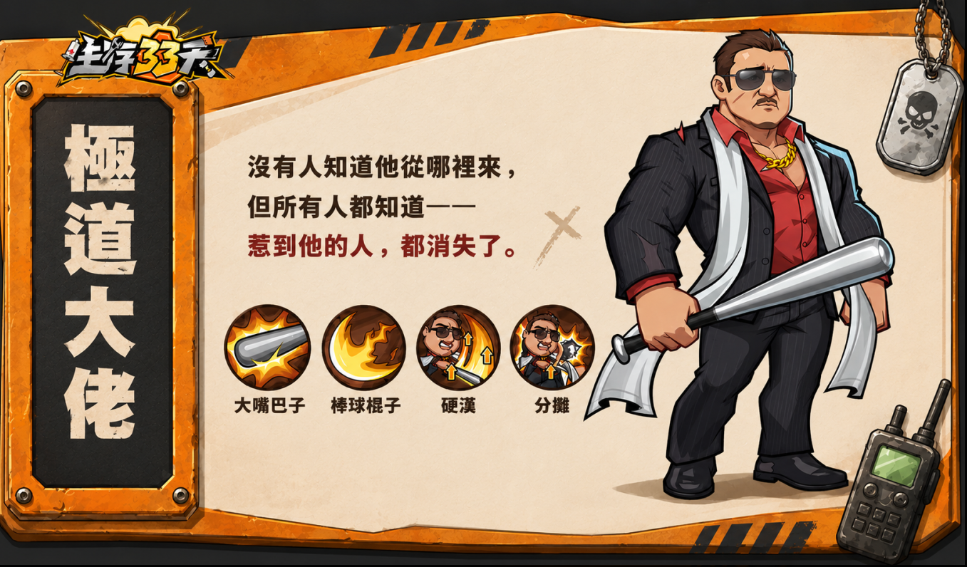 《生存33天》三大核心英雄深度攻略:打爆、續航、抗壓一套全搞定! 4 生存33天